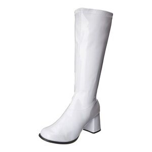 White Knee-High Women's Boots